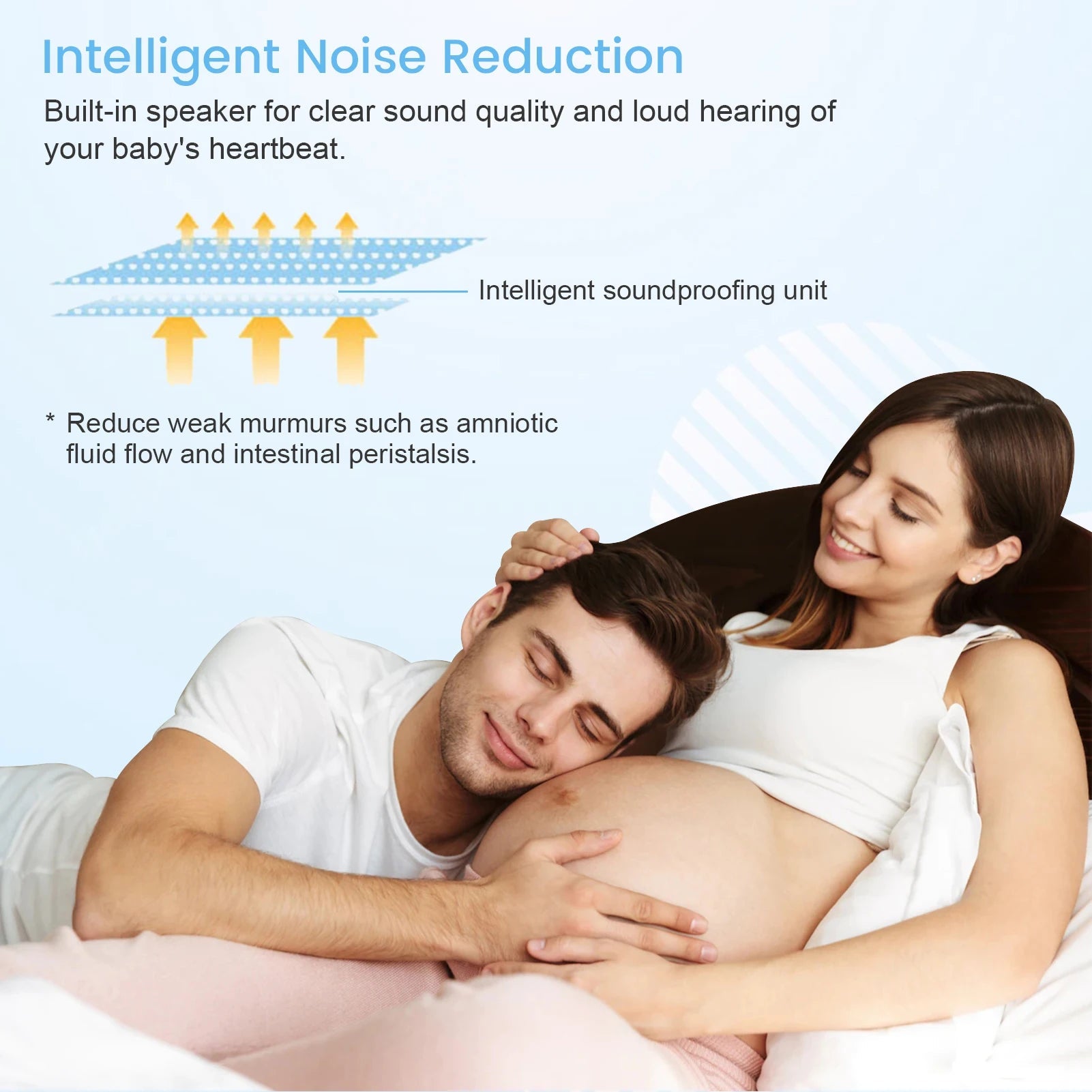 🎧 Doppler Fœtal 3 MHz – Détecteur de Battements de Cœur pour Bébé Ma boutique