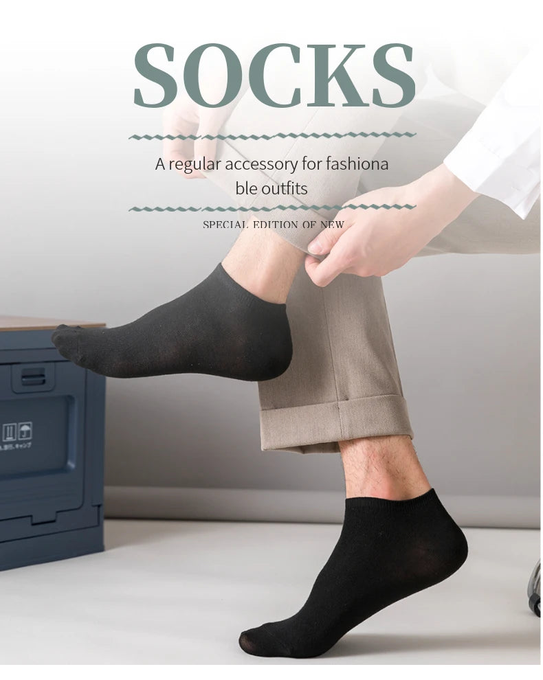Lot de 10/20/40 Paires de Chaussettes Basses Unisexes – Couleurs Unies – Douces, Légères et Respirantes - BLACKBEARD OUTDOOR INDUSTRIES