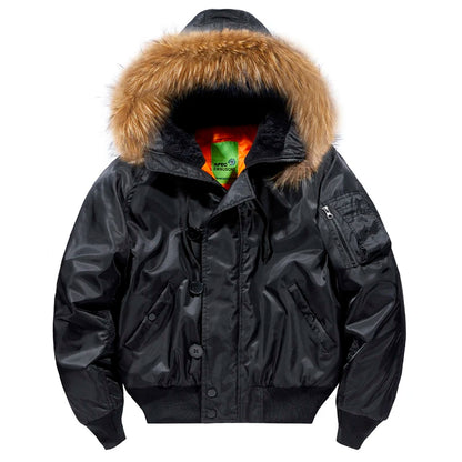 Veste Bombardier Homme Hiver Chaude - BLACKBEARD OUTDOOR INDUSTRIES