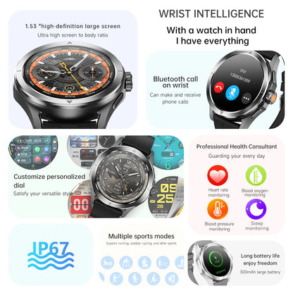 Xiaomi S4 Ultra – Montre Connectée Sport Outdoor avec GPS, NFC, Écran AMOLED, Appels Bluetooth, Suivi Santé Complet - BLACKBEARD OUTDOOR INDUSTRIES