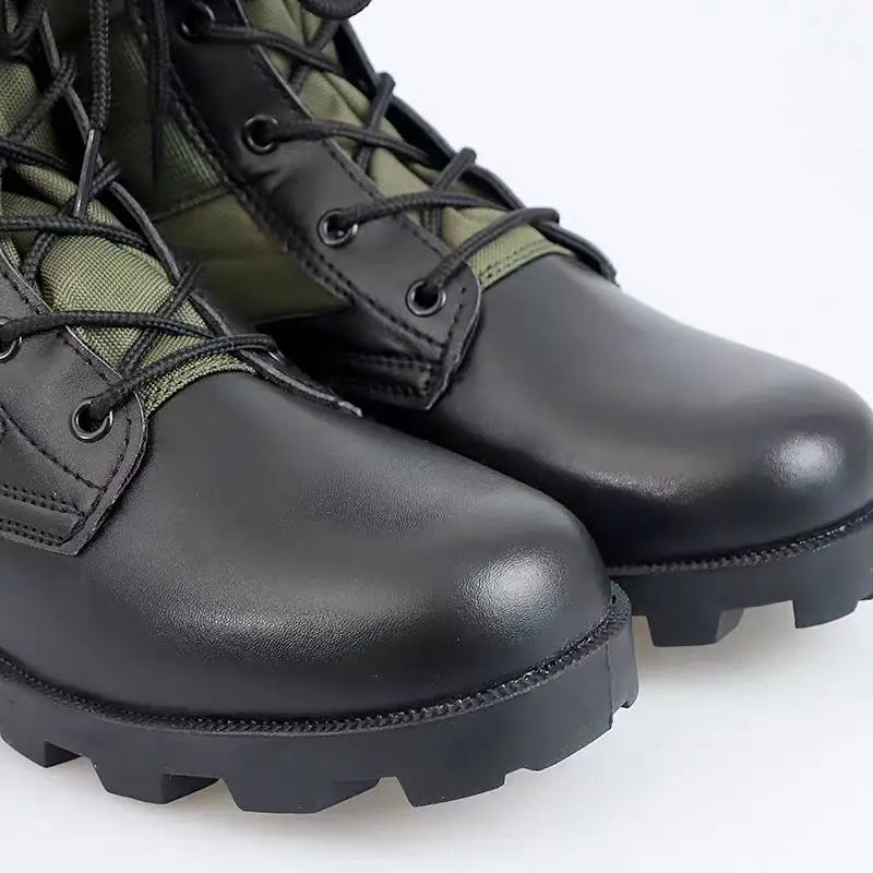 Green Boots – Bottes Panama Old School, Desert Boots Style Militaire - BLACKBEARD OUTDOOR INDUSTRIES
