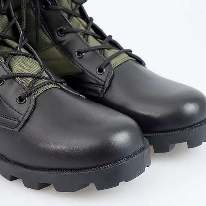 Green Boots – Bottes Panama Old School, Desert Boots Style Militaire - BLACKBEARD OUTDOOR INDUSTRIES