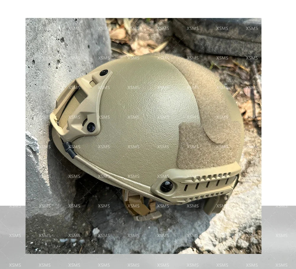 Casque Balistique Tactique ACH High-Cut NIJ III+7.62 – Casque de Sécurité Aramide FAST Wendy – Protection Ballistique NIJ IIIA - BLACKBEARD OUTDOOR INDUSTRIES
