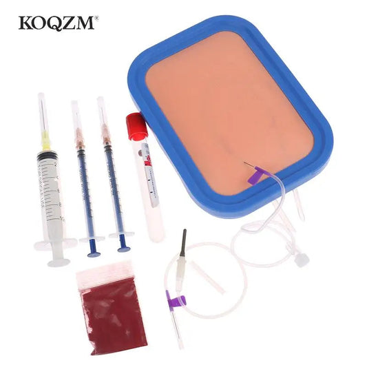 Modèle d’Entraînement à la Ponction Veineuse et Injection IV pour Infirmières – Silicone avec Retour de Sang Ma boutique