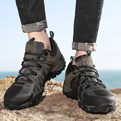 Chaussures de Randonnée Homme HIKEUP – Antidérapantes, Respirantes, Résistantes – Trekking, Escalade, Chasse, Tourisme - BLACKBEARD OUTDOOR INDUSTRIES