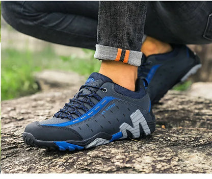 Chaussures de Randonnée Imperméables – Trekking Outdoor Unisexe | Printemps & Mi-saison | Cuir Véritable - BLACKBEARD OUTDOOR INDUSTRIES