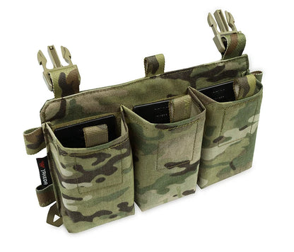 Gilet Tactique YAKEDA Triple 5.56/7.62 avec Libération Rapide et Boucle – Panneau Modulaire d'Attaque pour Équipement de Chasse Extérieure BLACKBEARD OUTDOOR INDUSTRIES