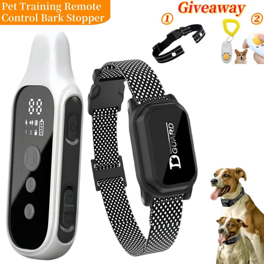 Collier de Dressage pour Chien avec Télécommande – Portée 800m Étanche • Rechargeable • Pour Petits, Moyens et Grands Chiens Ma boutique