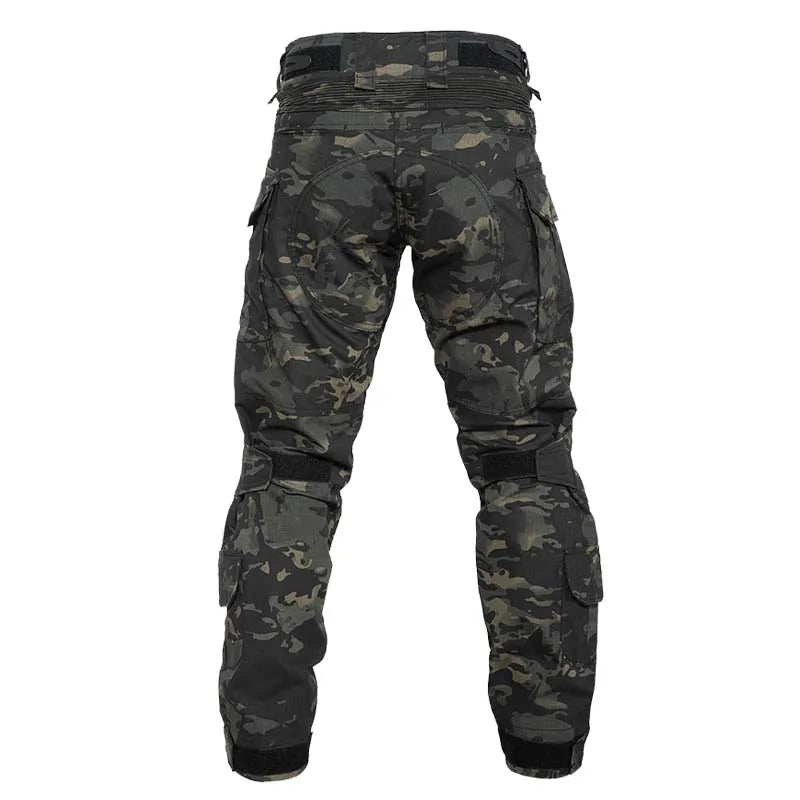 Ensemble Tactique Camouflage CP Gen3 – Uniforme de Combat Homme avec Protections (Coudes & Genoux) pour Chasse, Airsoft et Activités Extérieures - BLACKBEARD OUTDOOR INDUSTRIES