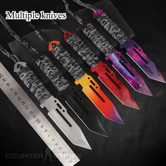 NEW Outdoor EDC Self-Defense Knife – Couteau de survie haute dureté en acier inoxydable - BLACKBEARD OUTDOOR INDUSTRIES