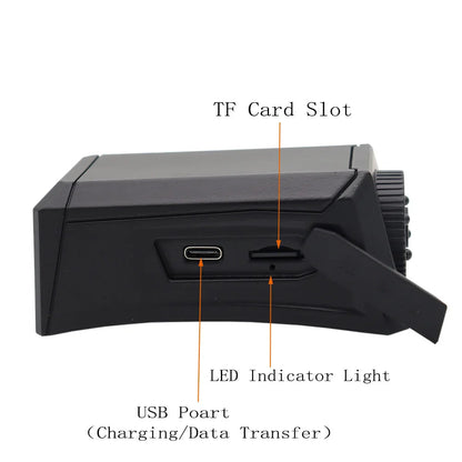 Caméra de Casque Tactique 1080P – Idéale pour la Chasse, Airsoft, Wargames et Activités Sportives BLACKBEARD OUTDOOR INDUSTRIES