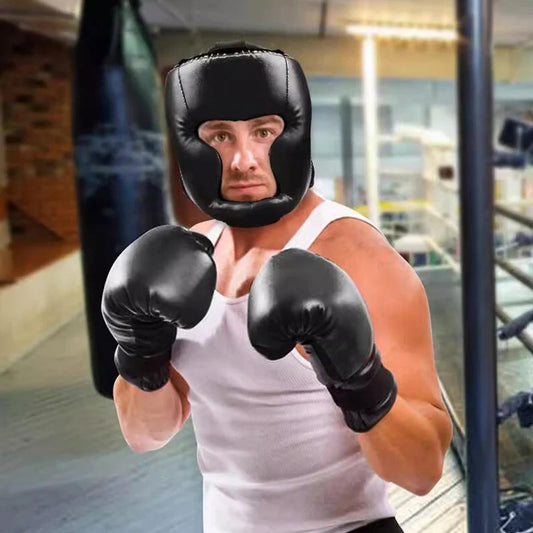 Casque de Boxe Adulte pour Taekwondo, Muay Thai et Sanda - Protection de Tête BLACKBEARD OUTDOOR INDUSTRIES