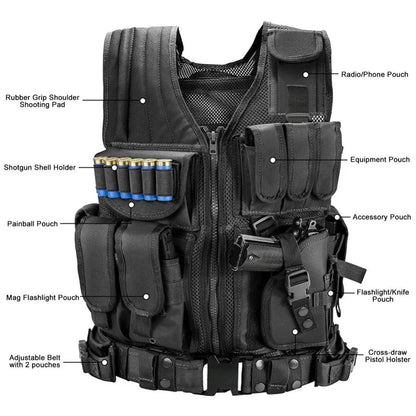 Gilet d’Intervention Tactical – Robustesse et Fonctionnalité Ma boutique