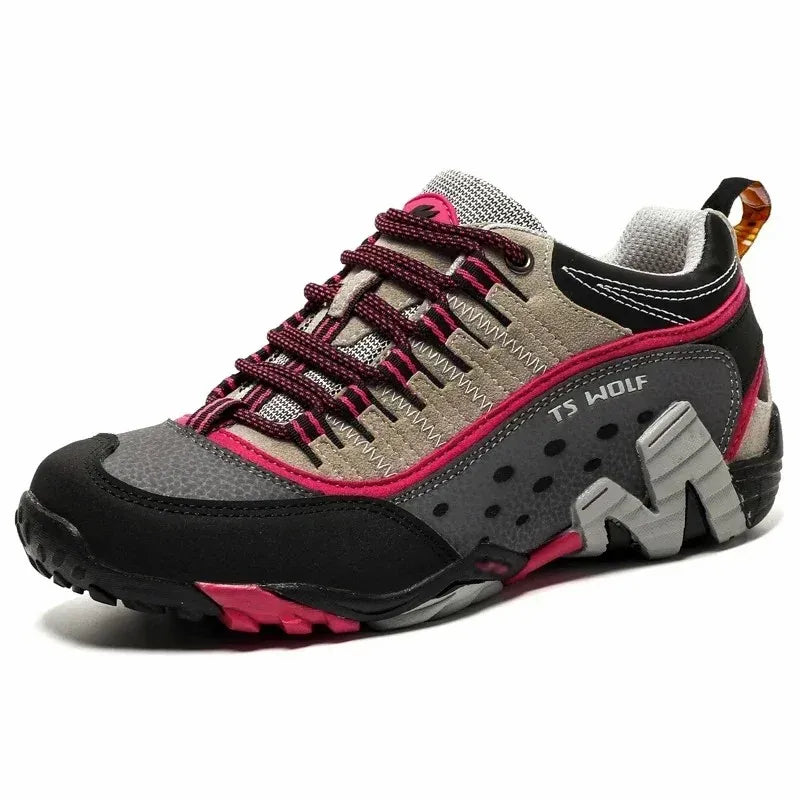 Chaussures de Randonnée Imperméables – Trekking Outdoor Unisexe | Printemps & Mi-saison | Cuir Véritable - BLACKBEARD OUTDOOR INDUSTRIES