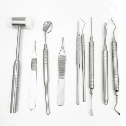 26Pcs Dental Implant Surgical Kit Professional Implantology Instruments Set for Dentists Oral Surgery Equipment Tools Supplies Ma boutique