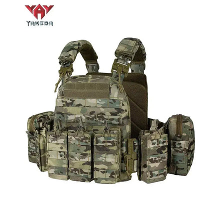 YAKEDA  chaleco Plate Carrier Vest Quick Release 1000D Nylon Molle Ma boutique