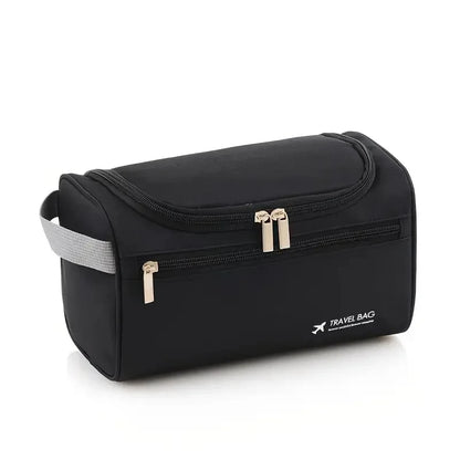 Trousse de Toilette en Cuir PU ou Toile – Grande Capacité & Accroche Murale | Unisexe, Idéale pour les Voyages - BLACKBEARD OUTDOOR INDUSTRIES