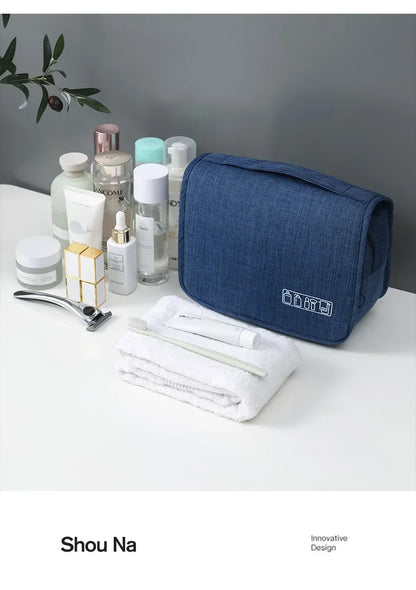 Trousse de Toilette Suspendue Imperméable – Homme & Femme – Tissu Oxford Haute Qualité - BLACKBEARD OUTDOOR INDUSTRIES