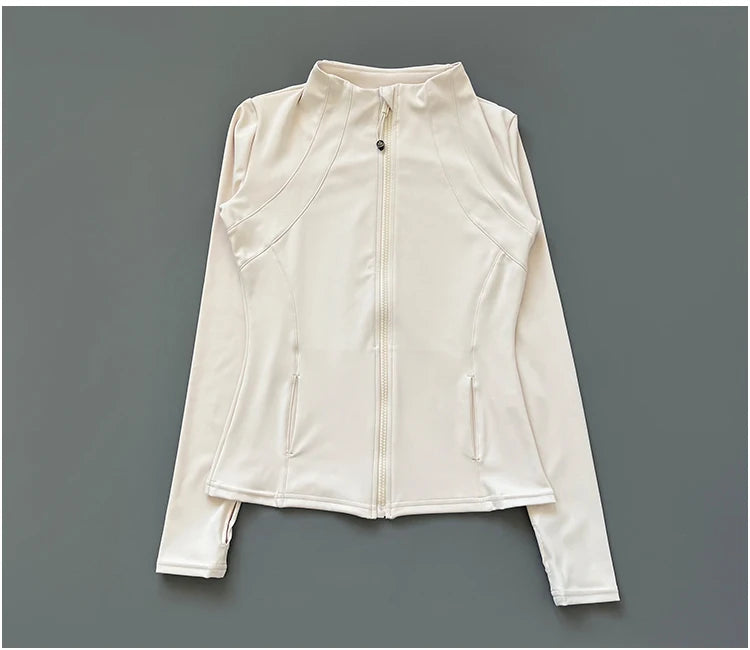 Veste Fitness à Col Montant pour Femme – Veste de Sport Slim-Fit à Fermeture Éclair, Séchage Rapide pour Yoga, Course et Cyclisme - BLACKBEARD OUTDOOR INDUSTRIES