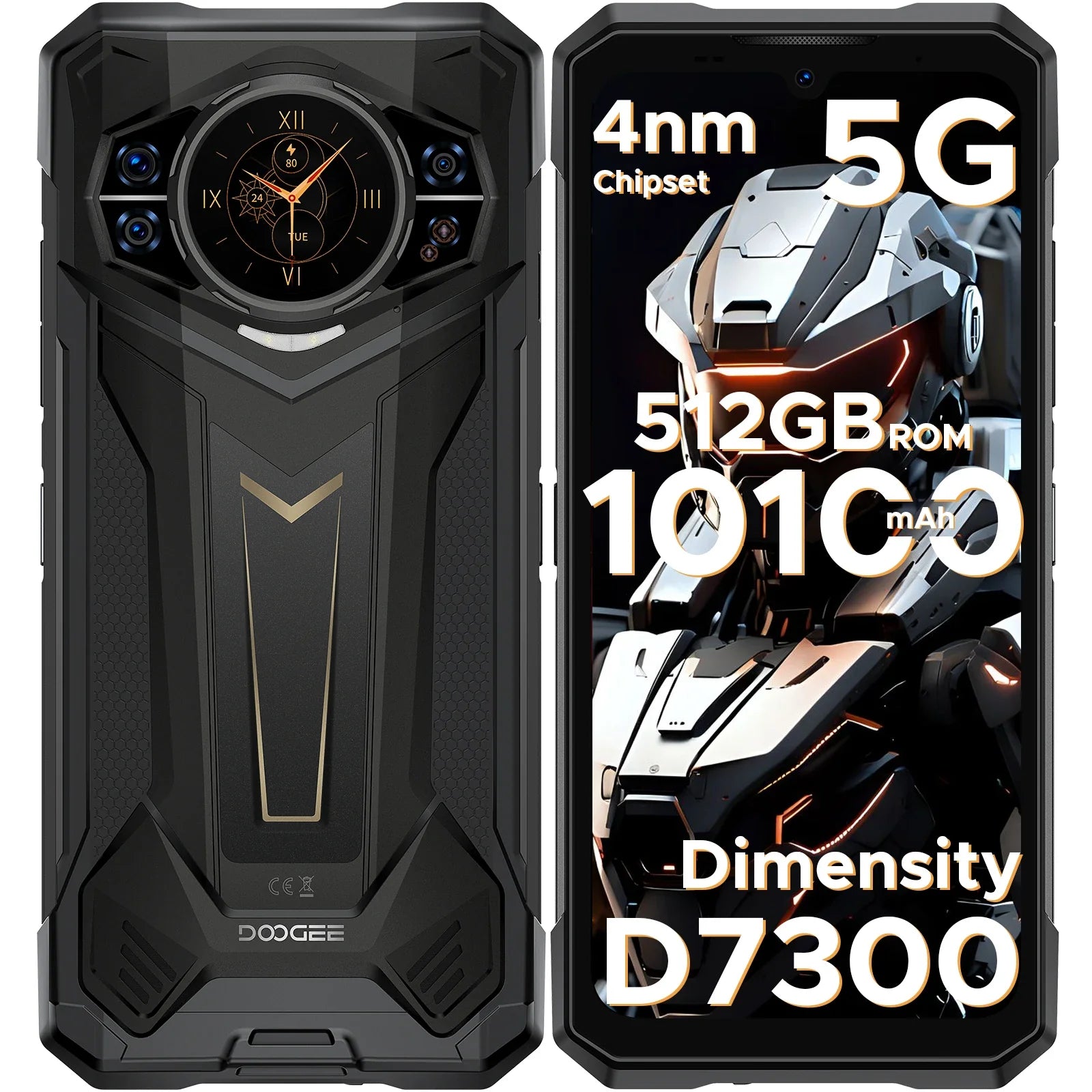 DOOGEE S200 Plus 5G – Smartphone Rugged Puissant & Innovant - BLACKBEARD OUTDOOR INDUSTRIES