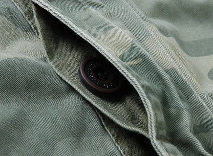 Veste Homme M65 Denim Rétro – Cargo Multi Poches – Style Militaire Outdoor Casual - BLACKBEARD OUTDOOR INDUSTRIES