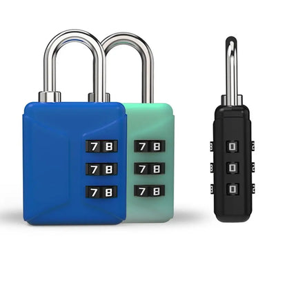 Mini Cadenas à Combinaison 3 Chiffres – Serrure pour Sac à Dos, Valise, Casier d’Étudiant - BLACKBEARD OUTDOOR INDUSTRIES