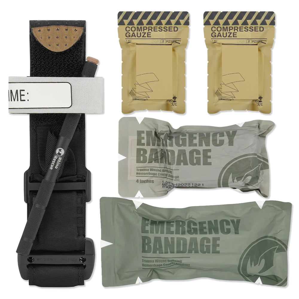 RHINO RESCUE™ – Trauma Kit Tactique de Premiers Secours Ma boutique