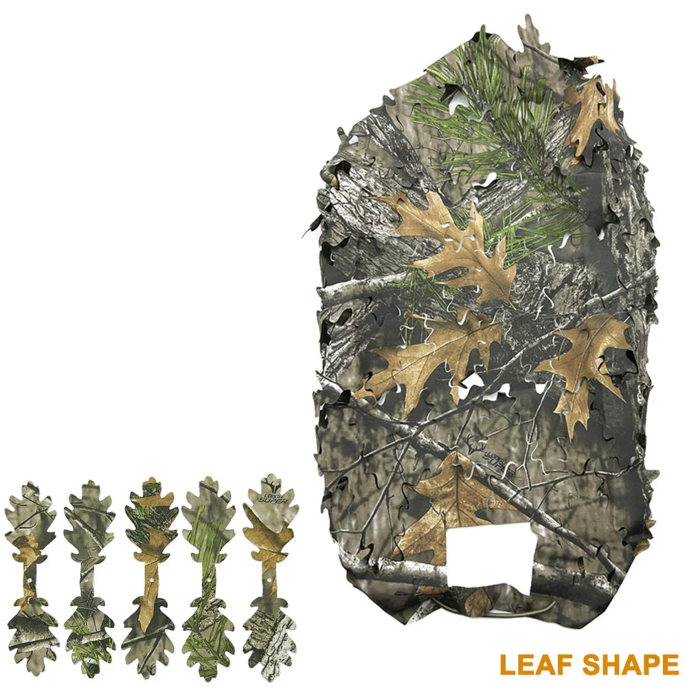 Housse de Casque Airsoft 3D Camo avec Découpe Laser en Forme de Feuilles Ma boutique