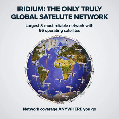Téléphone Satellite Iridium 9575 Extreme – Communication Mondiale, GPS, SOS, Ultra-Résistant - BLACKBEARD OUTDOOR INDUSTRIES