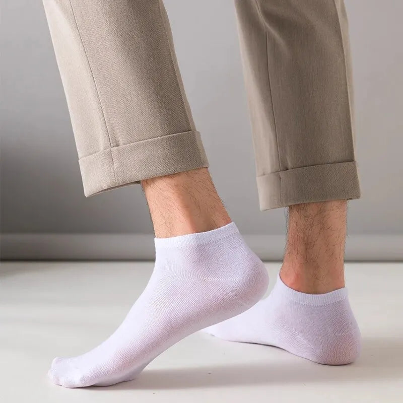 Lot de 10/20/40 Paires de Chaussettes Basses Unisexes – Couleurs Unies – Douces, Légères et Respirantes - BLACKBEARD OUTDOOR INDUSTRIES