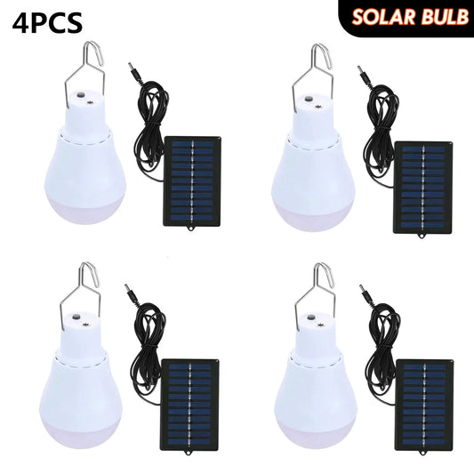 Lampe Solaire Portative à LED - Lampe Rechargeable pour Camping, Tente, Pêche Nocturne, Urgence et Énergie Solaire - BLACKBEARD OUTDOOR INDUSTRIES
