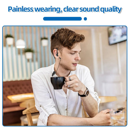 ABBREE PoC Network Walkie Talkie Headset Type-C High Definition Sound Quality Built-in PTT MIC For GP-268 GP-298 ZELLO Radio BLACKBEARD OUTDOOR INDUSTRIES