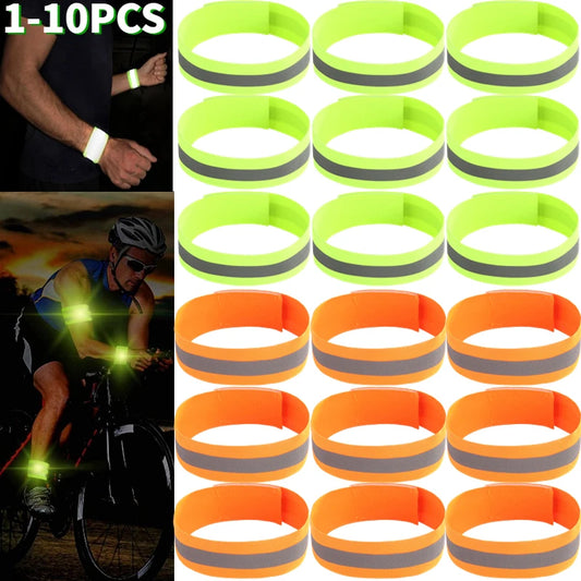 Bande Réfléchissante Élastique – Brassard / Chevillère de Sécurité pour Course Nocturne, Cyclisme ou Randonnée - BLACKBEARD OUTDOOR INDUSTRIES