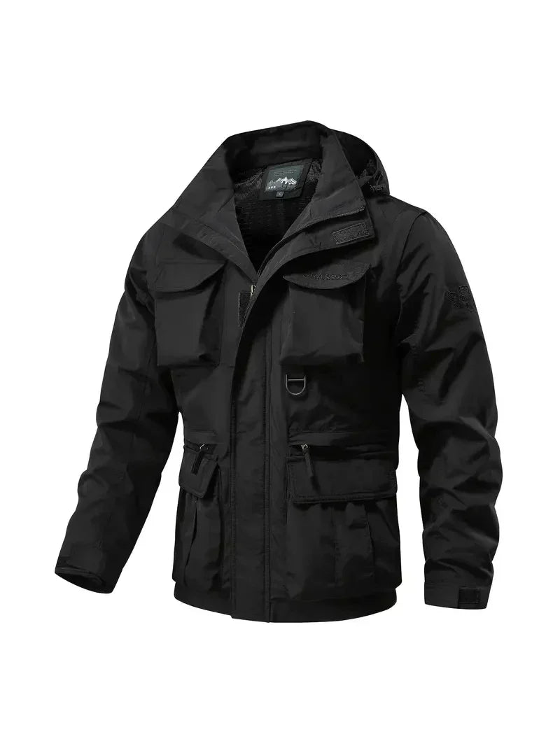 Veste Cargo Multi-Poches Homme – Imperméable & Modulable - BLACKBEARD OUTDOOR INDUSTRIES