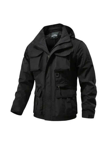 Veste Cargo Multi-Poches Homme – Imperméable & Modulable - BLACKBEARD OUTDOOR INDUSTRIES