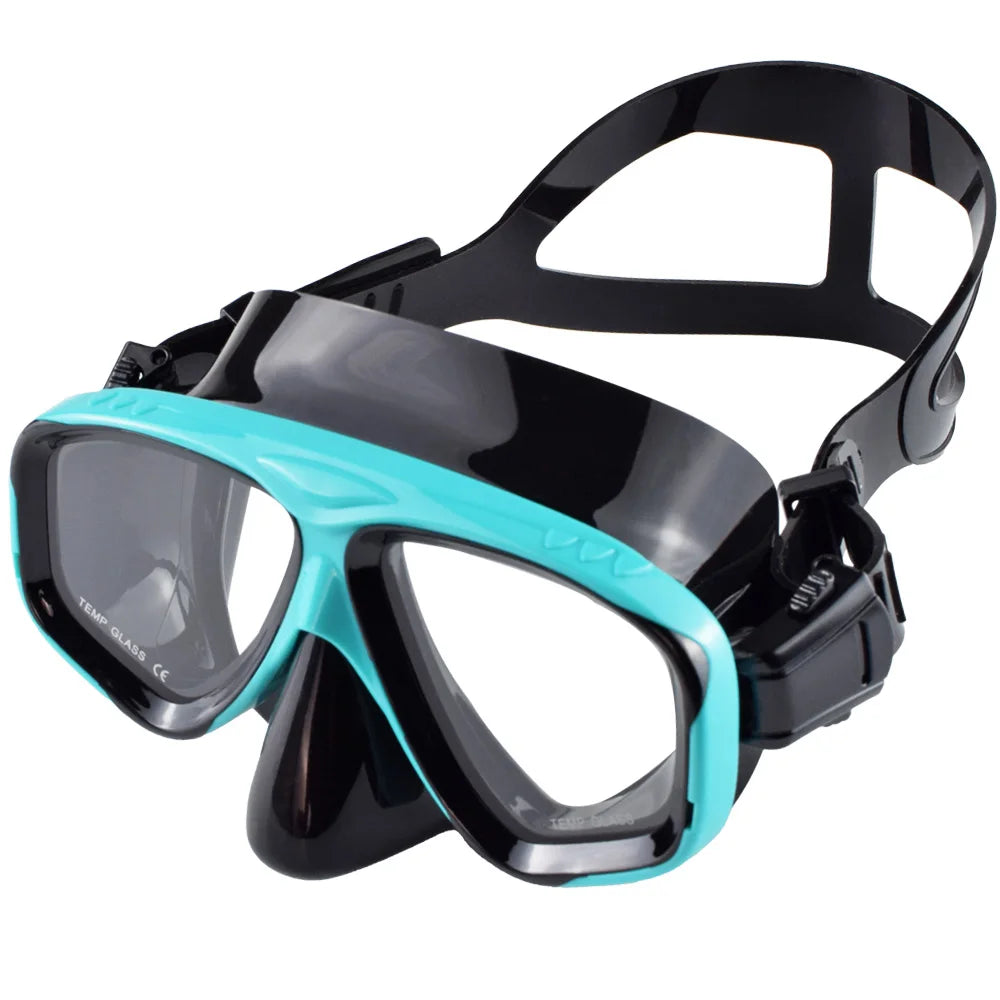 Masque de Plongée et Natation JoyMaySun – Vue Panoramique 180° avec Lentille en Verre Trempé - BLACKBEARD OUTDOOR INDUSTRIES
