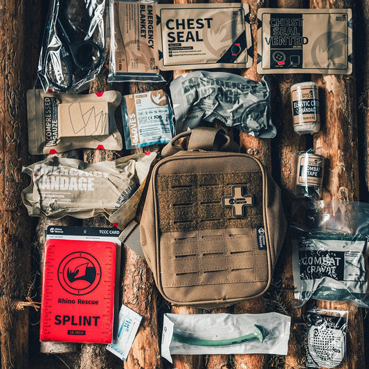 RHINO RESCUE-SE IFAK – Kit de Premiers Secours Tactique Complet Ma boutique