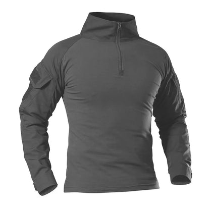 🪖 Chemise de Combat Camouflage Homme – TOMITANY Airsoft | Paintball | Randonnée | Tactique | Manches longues - BLACKBEARD OUTDOOR INDUSTRIES