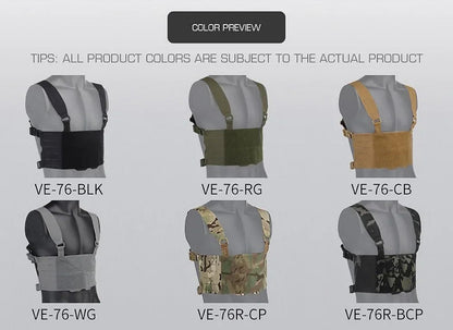 FCPC Chest Rig Mini Harness – Harnais H Style Ferro Ma boutique