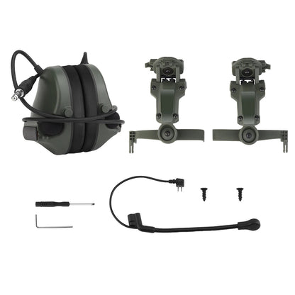 Casque Tactique de Protection Auditive Active – Casque Anti-Bruit Électronique avec Communication pour Casque Tactique BLACKBEARD OUTDOOR INDUSTRIES