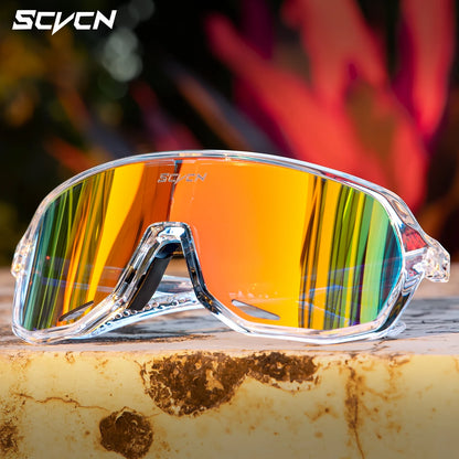 Lunettes de Vélo SCVCN UV400 - Lunettes de Sport pour Homme et Femme, Protection UV - BLACKBEARD OUTDOOR INDUSTRIES