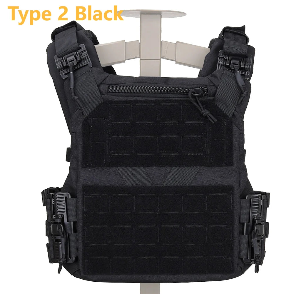 Gilet Tactique Outdoor 3.0 K19 pour Chasse – Porte Plaques MOLLE avec Système de Libération Rapide et Ceinture Ajustable – Équipement de Combat BLACKBEARD OUTDOOR INDUSTRIES