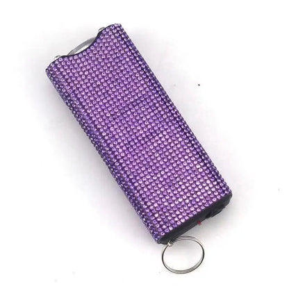 DiamondInlaid Multifunctional Portable Outdoor Tool Flashlight Arc Lighter USB Rechargeable Women's Gift BLACKBEARD OUTDOOR INDUSTRIES