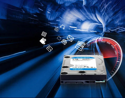 Western Digital WD BLUE 4TB 6T 3T2T 3.5" Hard Drive SATA III 500GB1THD Ma boutique