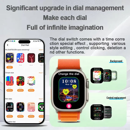 Montre Connectée 2025 PENGAGAR T83 4G — GPS, Android/iOS, Caméra, ECG - BLACKBEARD OUTDOOR INDUSTRIES