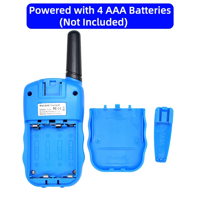 Talkie-Walkie pour Enfants T388 - Communication Amusante et Sécurisée - BLACKBEARD OUTDOOR INDUSTRIES