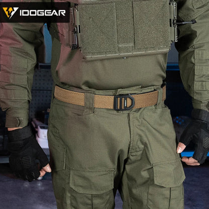 IDOGEAR Tactical 1.5" Belt Metal Buckle Adjustable Ma boutique