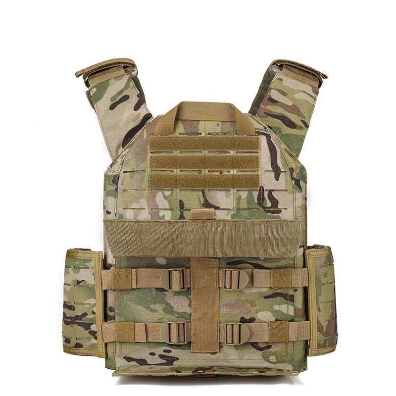 Gilet Tactique EMERSONGEARS 1000D Nylon – Porte-Plates Outdoor, Gilet de Chasse et Protection MOLLE Ajustable - BLACKBEARD OUTDOOR INDUSTRIES