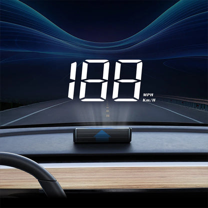 Affichage Tête Haute (HUD) de Vitesse pour Véhicule – Compteur Numérique GPS, Projection sur Pare-Brise, Accessoire Électronique Auto - BLACKBEARD OUTDOOR INDUSTRIES