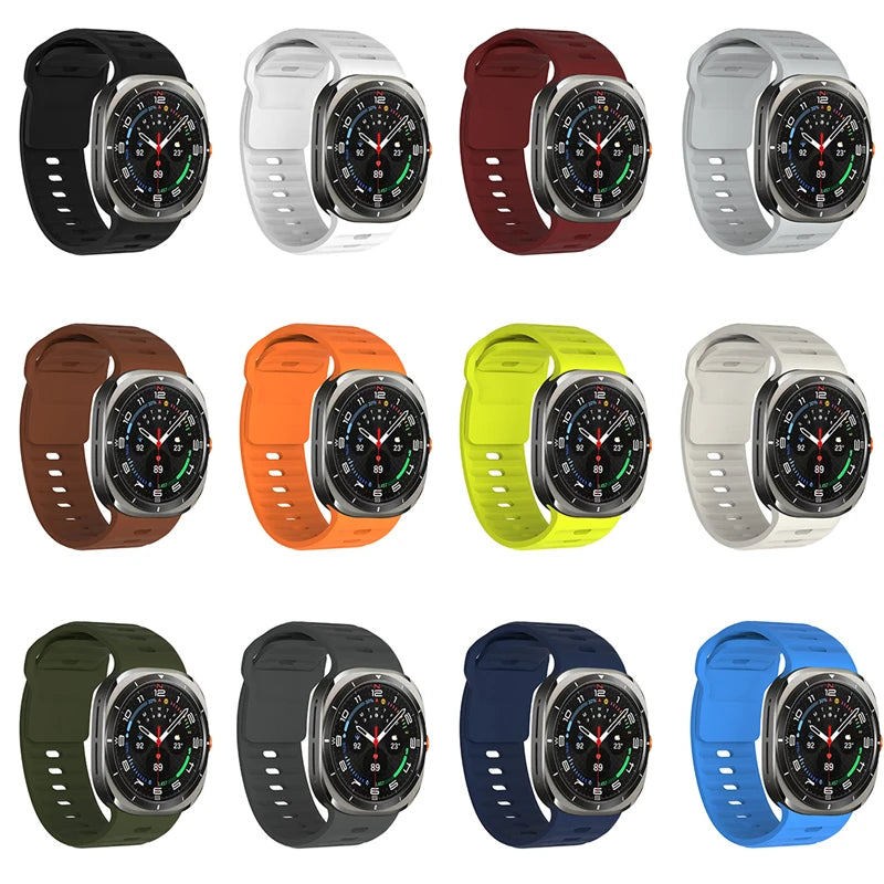 Bracelet en Silicone pour Samsung Galaxy Watch Ultra 47mm – Confort et Performance BLACKBEARD OUTDOOR INDUSTRIES